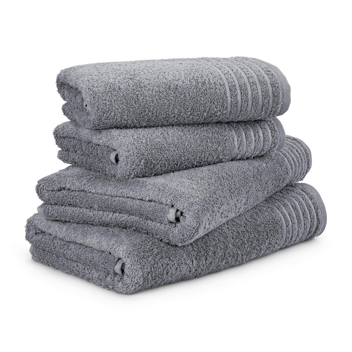 Frottierset Möve New Classic Handtuchset - Grau, Basics, Textil - Moeve