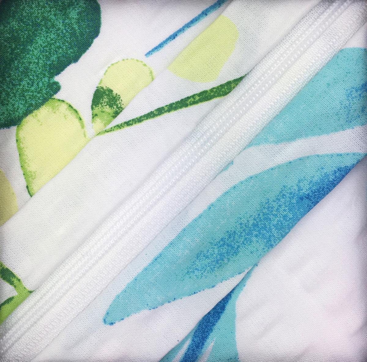 POSTEĽNÁ BIELIZEŇ SER.005.FOLIO BLAU - viacfarebná/modrá, Trend, textil (140/200cm) - Florella