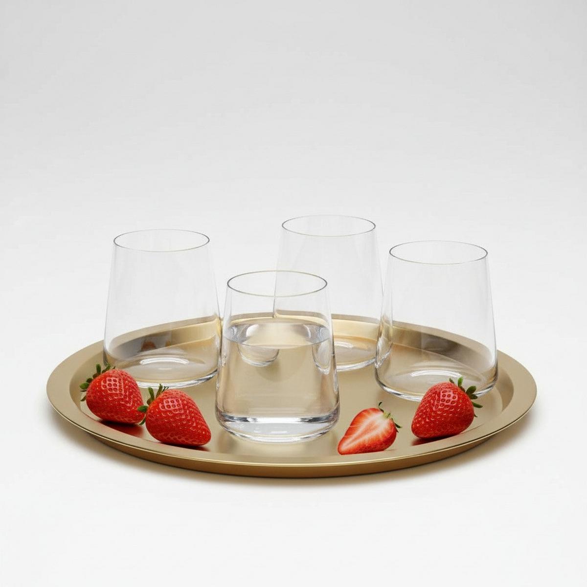 GLÄSERSET 9,5x11 cm, 430 ml - Klar, Basics, Glas (9,5/11cm) - Van Well