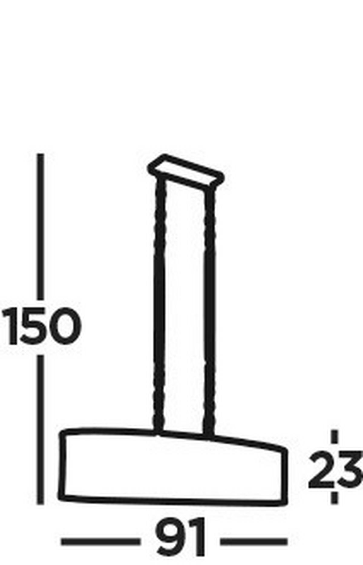 Hängeleuchte Fishnet H: 150 Cm 4-Flammig, Höhenverstellbar - Schwarz, LIFESTYLE, Metall (91/30/150cm)