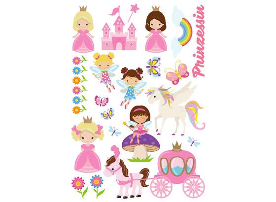 Nálepka Dekorační Princezna - starorůžová/krémová, umělá hmota (50/70/0,35cm) Nálepka Dekorační Princezna - starorůžová/krémová, umělá hmota (50/70/0,35cm)