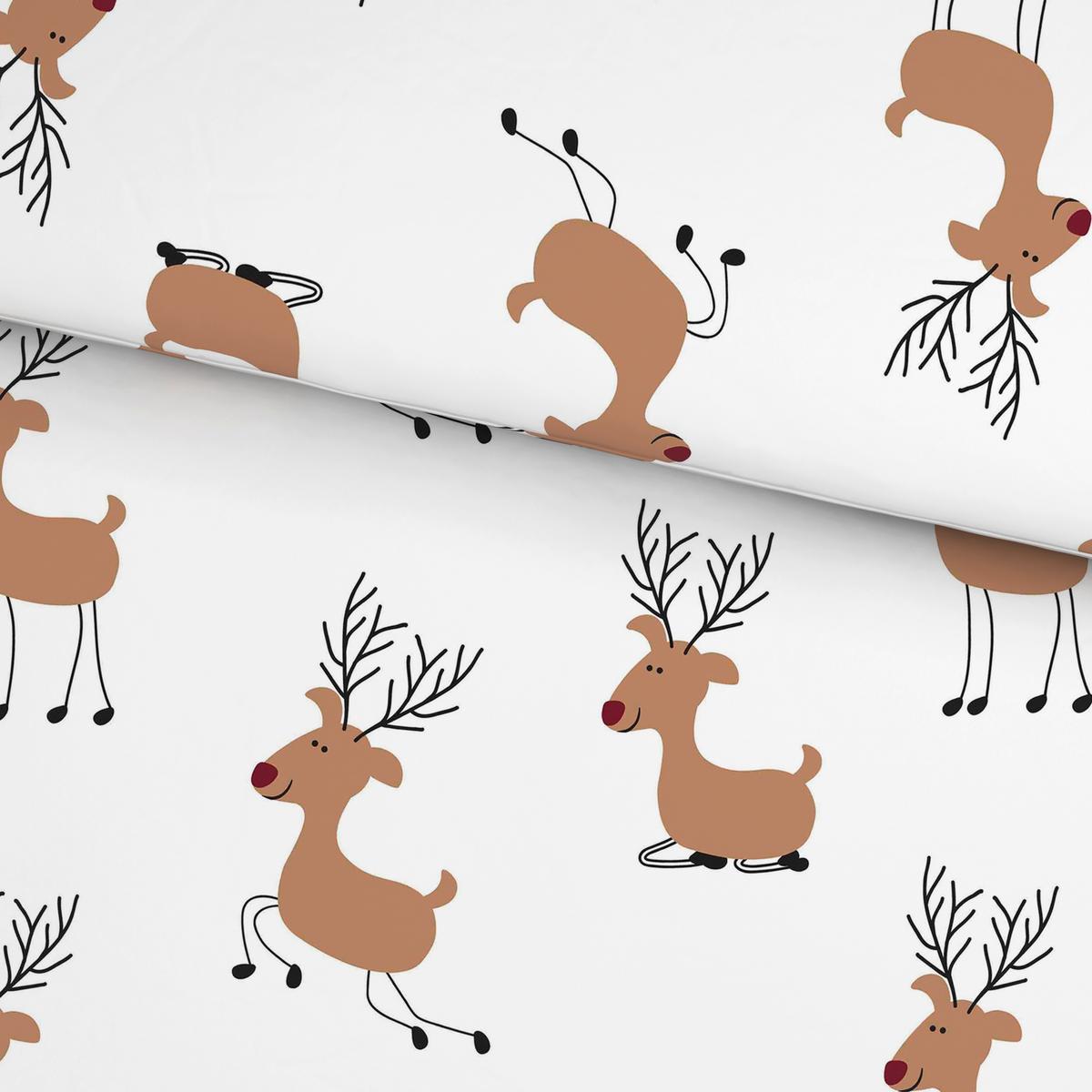 POVLEČENÍ TIMBA - bílá/světle hnědá, textil (200/140cm) - Mömax
