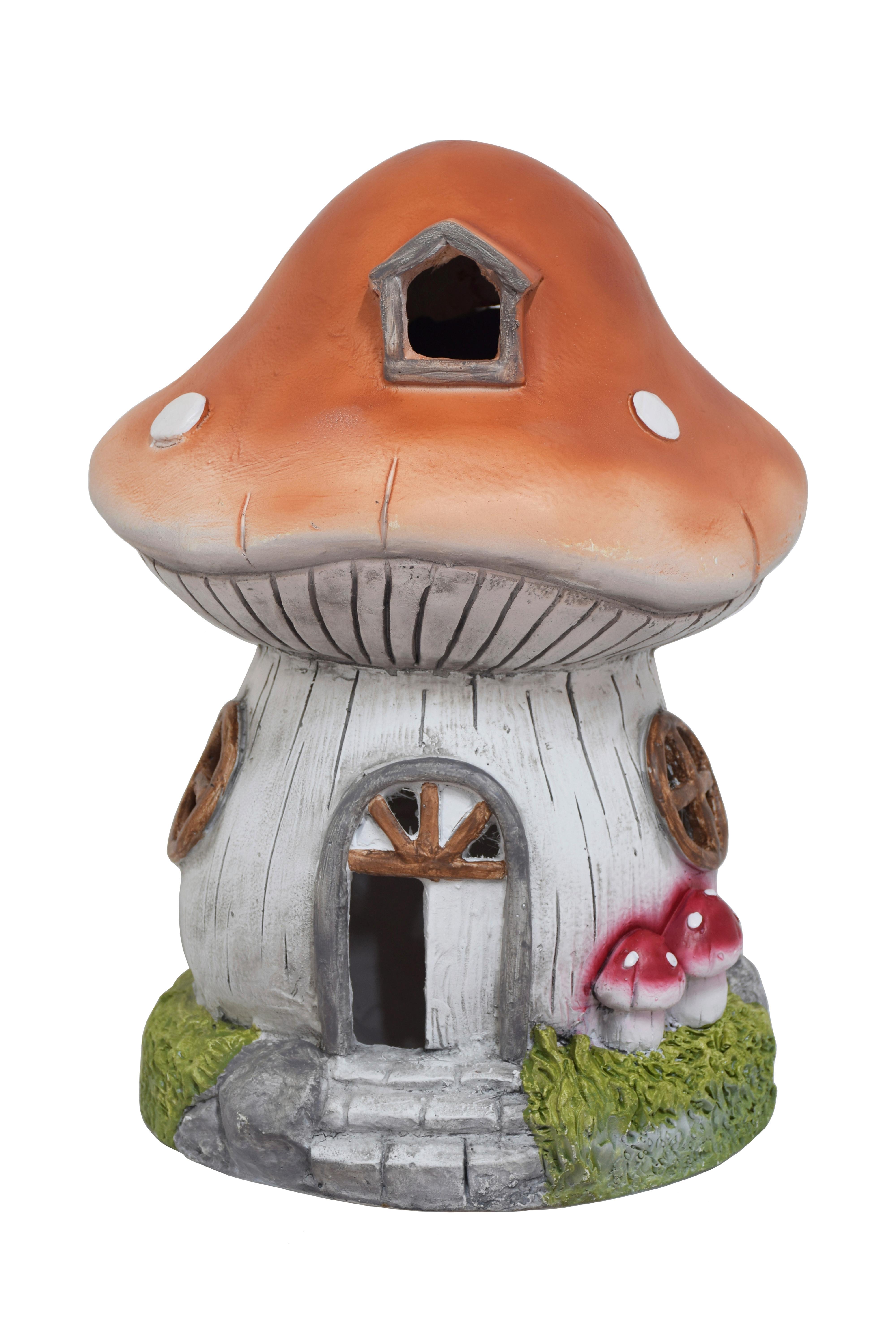 Solarleuchte Nils - Schwarz/Orange, KONVENTIONELL, Kunststoff (30/40,5cm) - Ondega