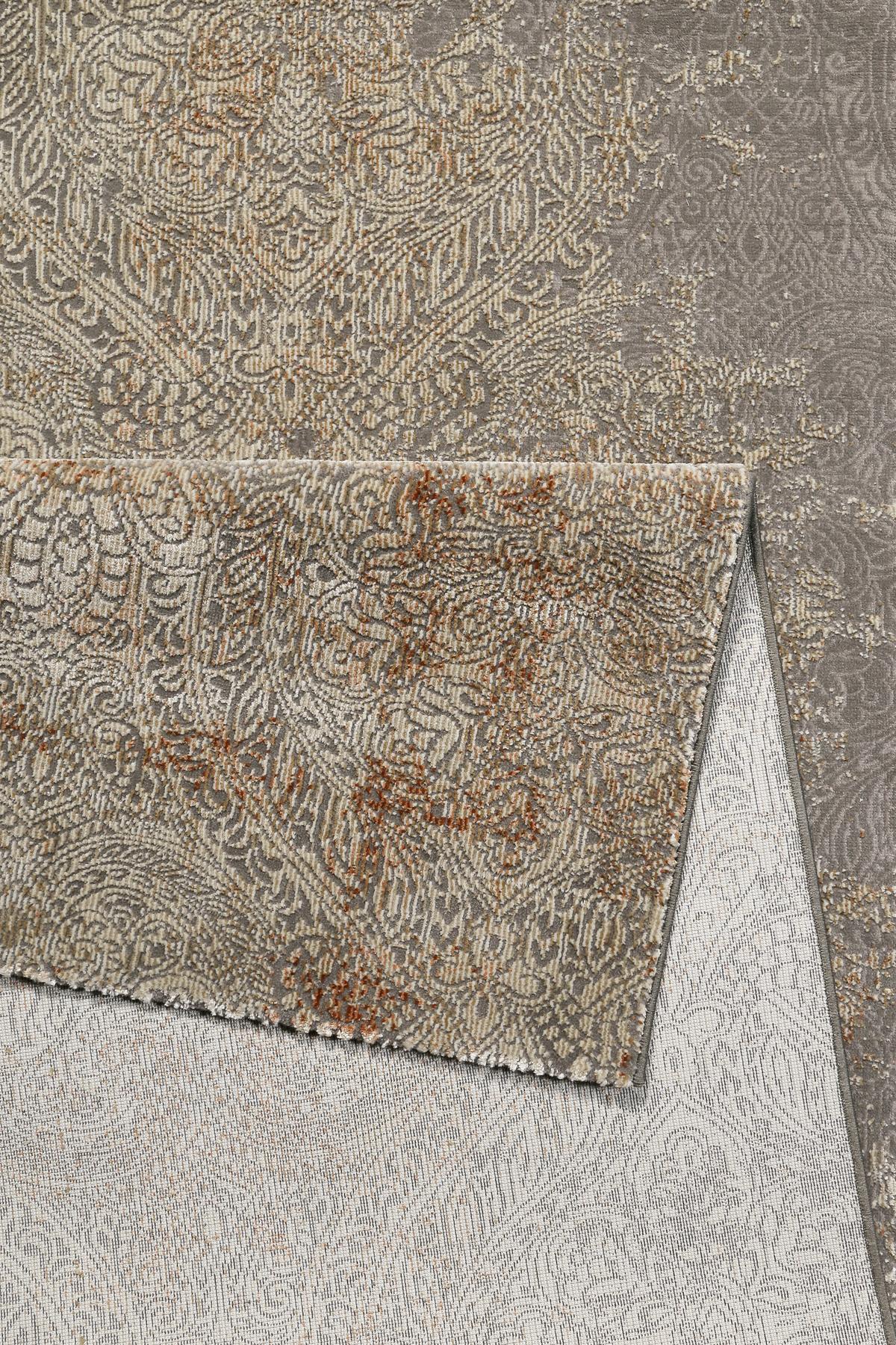 Vintage-teppich Baroque Vintage - Beige/Silberfarben, KONVENTIONELL, Textil (200/290cm) - WECON HOME