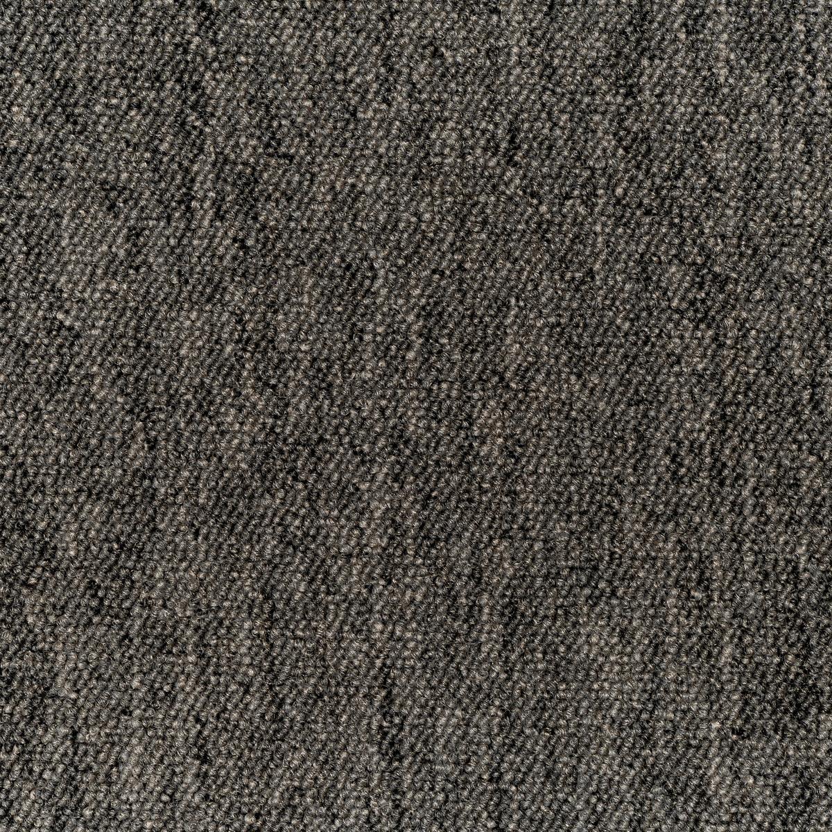 Teppichfliese Graubraun Sparkle 50x50cm Florhöhe 3,5mm - Graubraun, Basics, Textil (50/50cm)