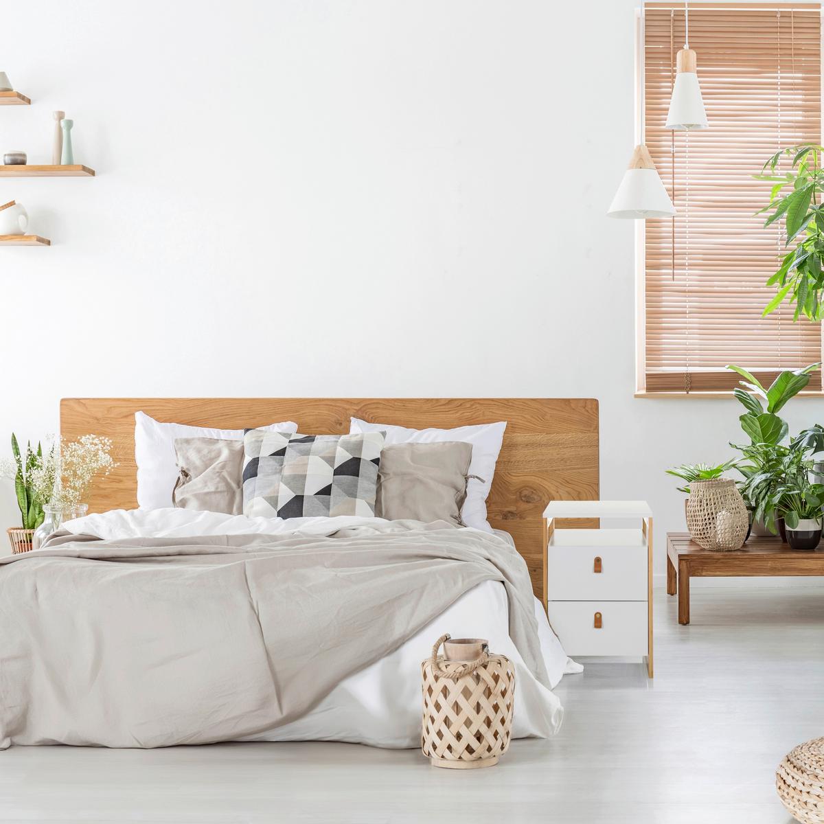 Beistelltisch Tarolo Weiß L: 40cm - Hellbraun/Weiß, MODERN, Holzwerkstoff (40/60/40cm) - MID.YOU