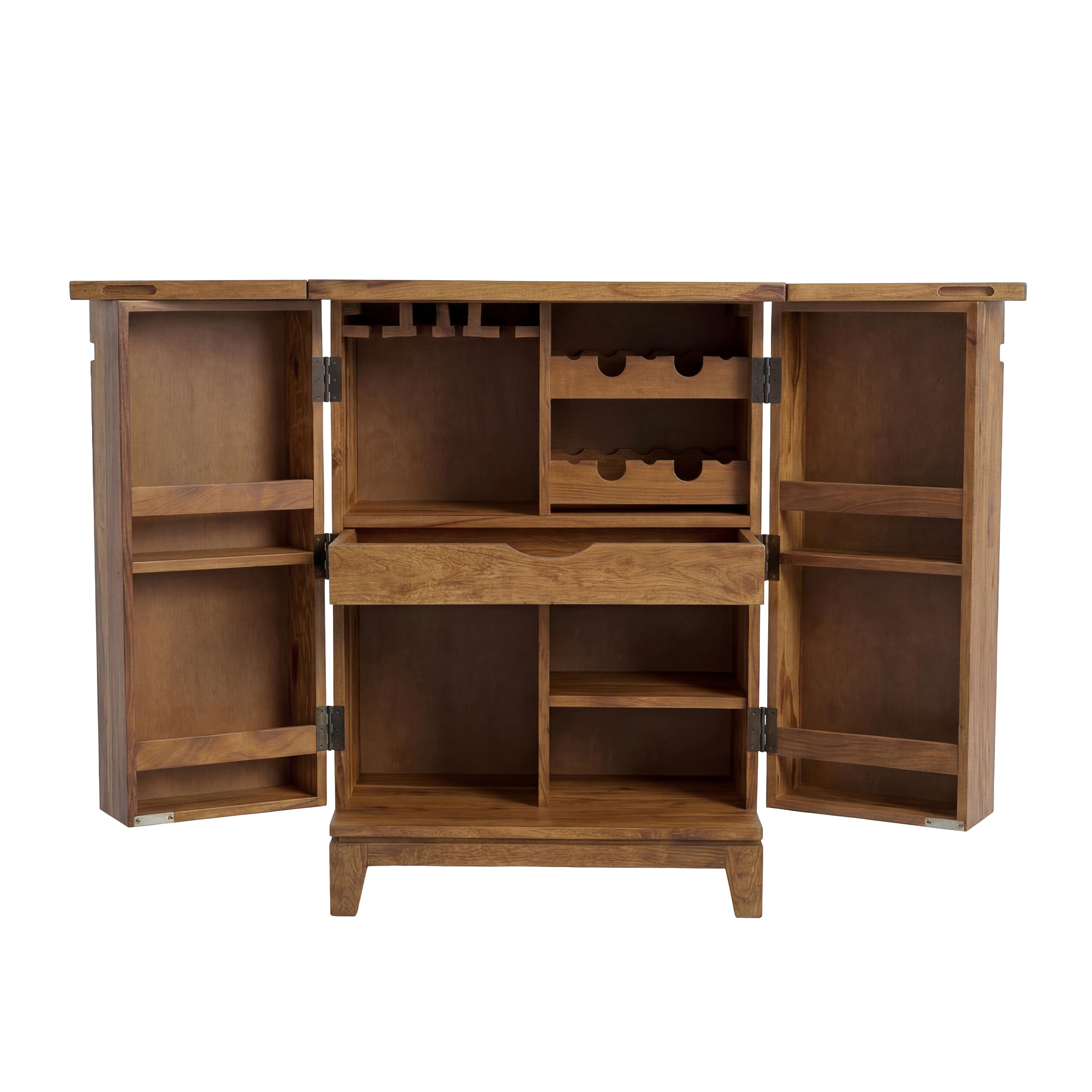 BARSCHRANK Sheeshamfarben B: 65cm - Sheeshamfarben, Design, Holz (65/90/50cm) - MID.YOU