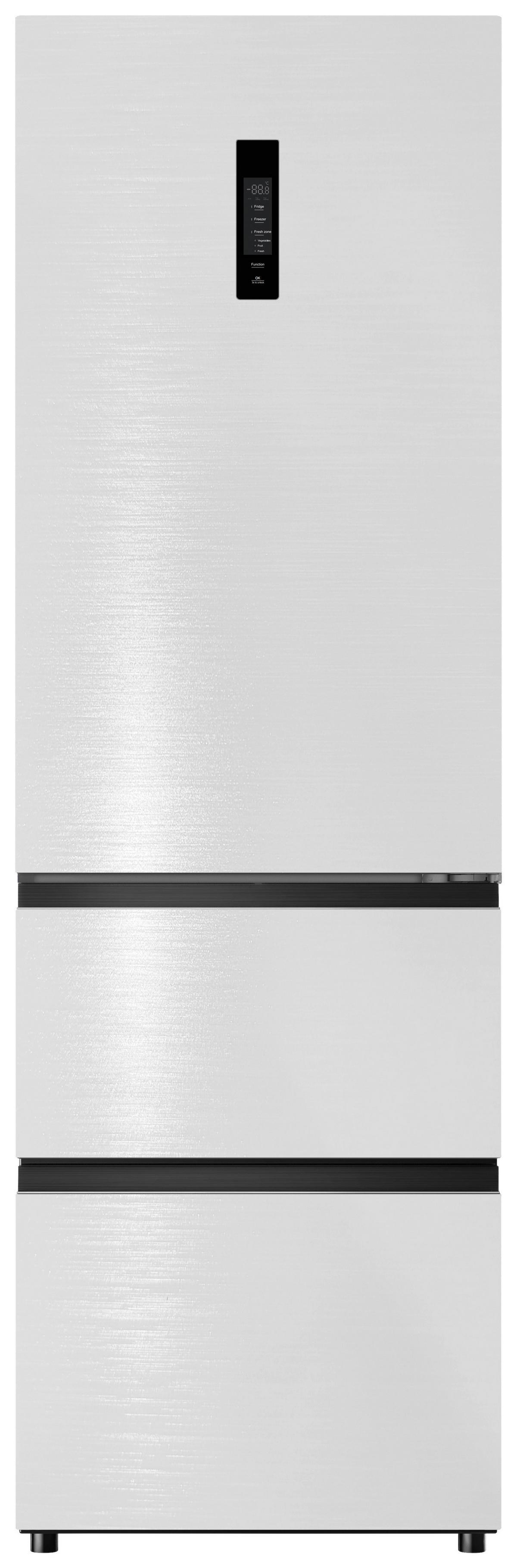 Kühl-gefrier-kombination Wfd400enfdwb - Weiß, Basics, Metall (60/190.8/64cm) - PKM