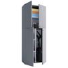 Mehrzweckschrank Lona Grau Bxh 70x182 Cm - Weiß/Grau, KONVENTIONELL, Holzwerkstoff (70/182/37cm) - MID.YOU