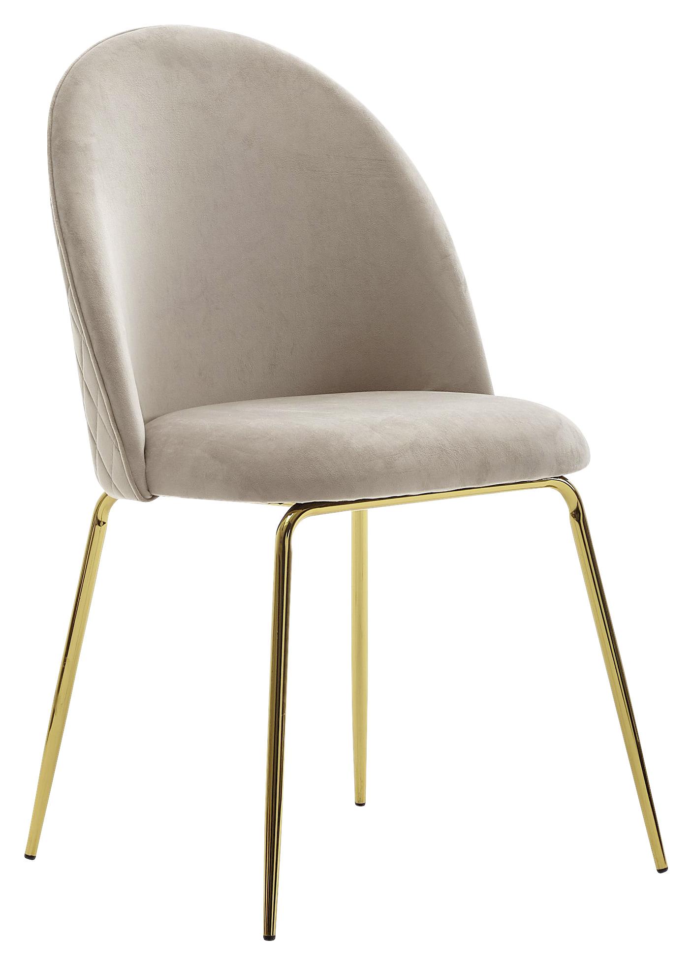 Stuhl-set 2-Tlg., Beige B: 53cm