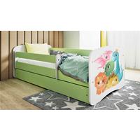 Kinder-/Juniorbett Babydreams Inkl. Matratze 80x160 - Birkefarben/Weiß, MODERN, Holz/Holzwerkstoff (80/160cm) - MID.YOU