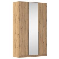 Drehtürenschrank Alabama Eiche Dekor B: 136 Cm - Eiche Artisan, MODERN, Holzwerkstoff (136/229/54cm) - Rauch Möbel