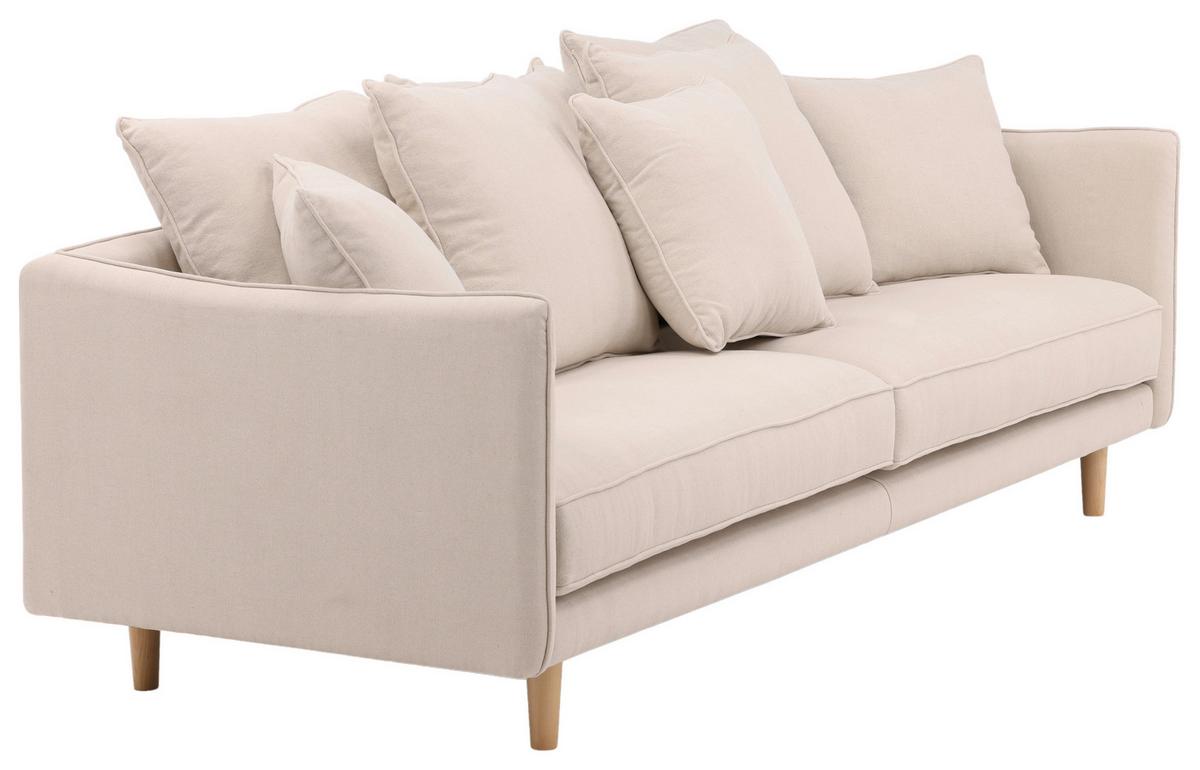 2-sitzer-sofa Segelskären - Beige, Design, Holz/Textil (240/91/92cm) - Livetastic