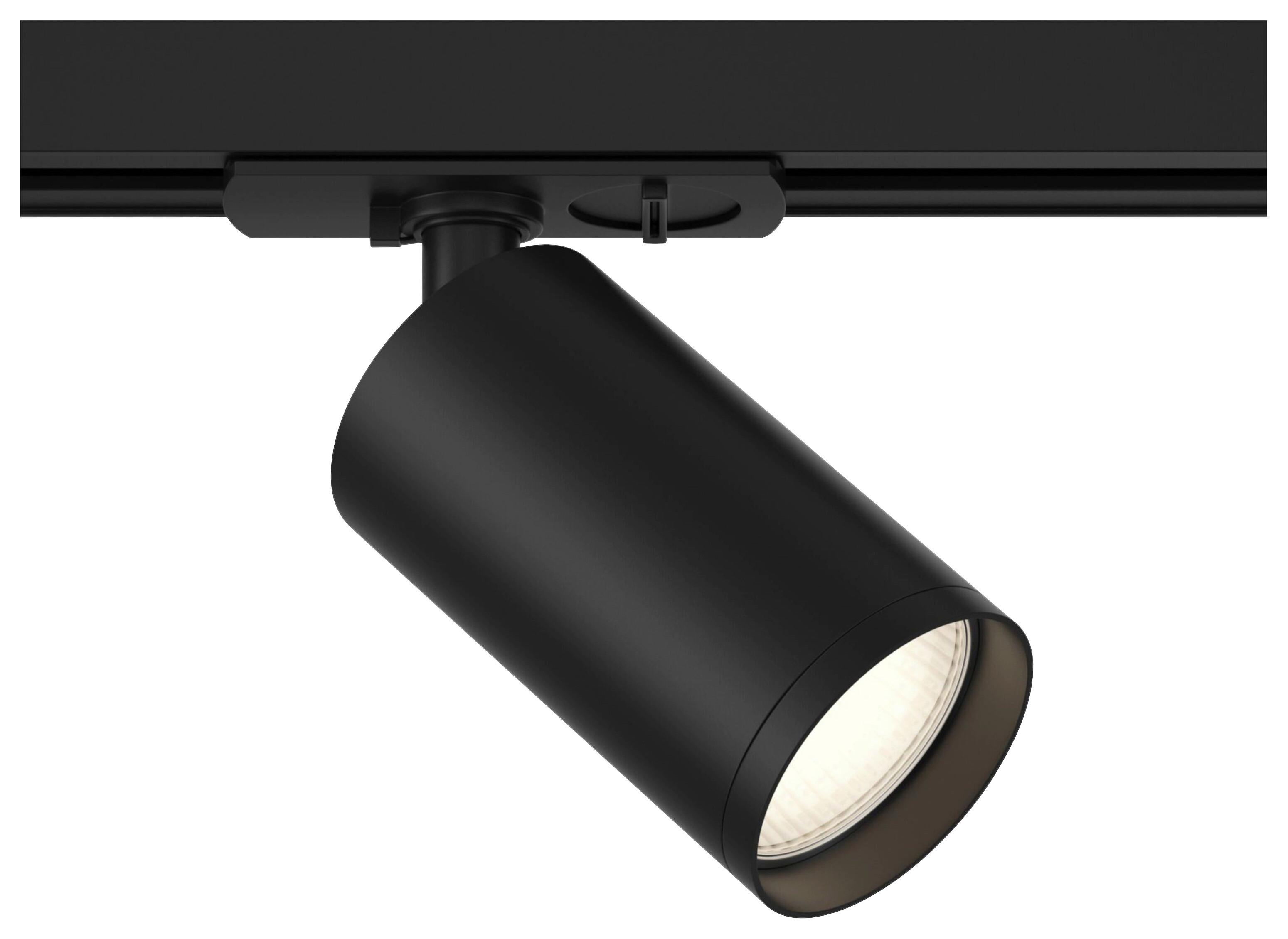 SCHIENENSYSTEM-STRAHLER FOCUS S - Schwarz, Basics, Metall (5,2/12,5/9,2cm) - MAYTONI