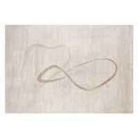 Webteppich Hellgrau Mascha 160x230 cm - Hellgrau, ROMANTIK / LANDHAUS, Textil (160/230cm) - James Wood