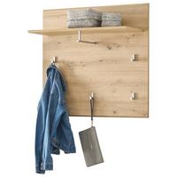 Garderobenpaneel Nola Eiche Artisan B: 80 cm - Eiche Artisan, Design, Holzwerkstoff (80/75/28cm) - MID.YOU
