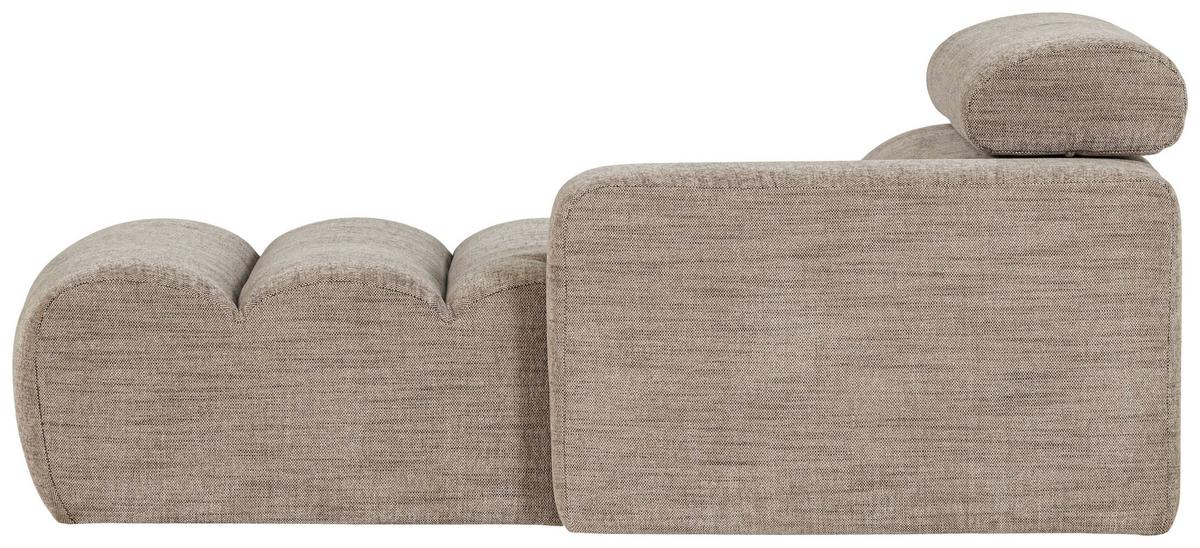 Sofaelement Novi Naturfarben B: 173cm - Schwarz/Naturfarben, Design, Textil (173/86/109cm) - Livetastic