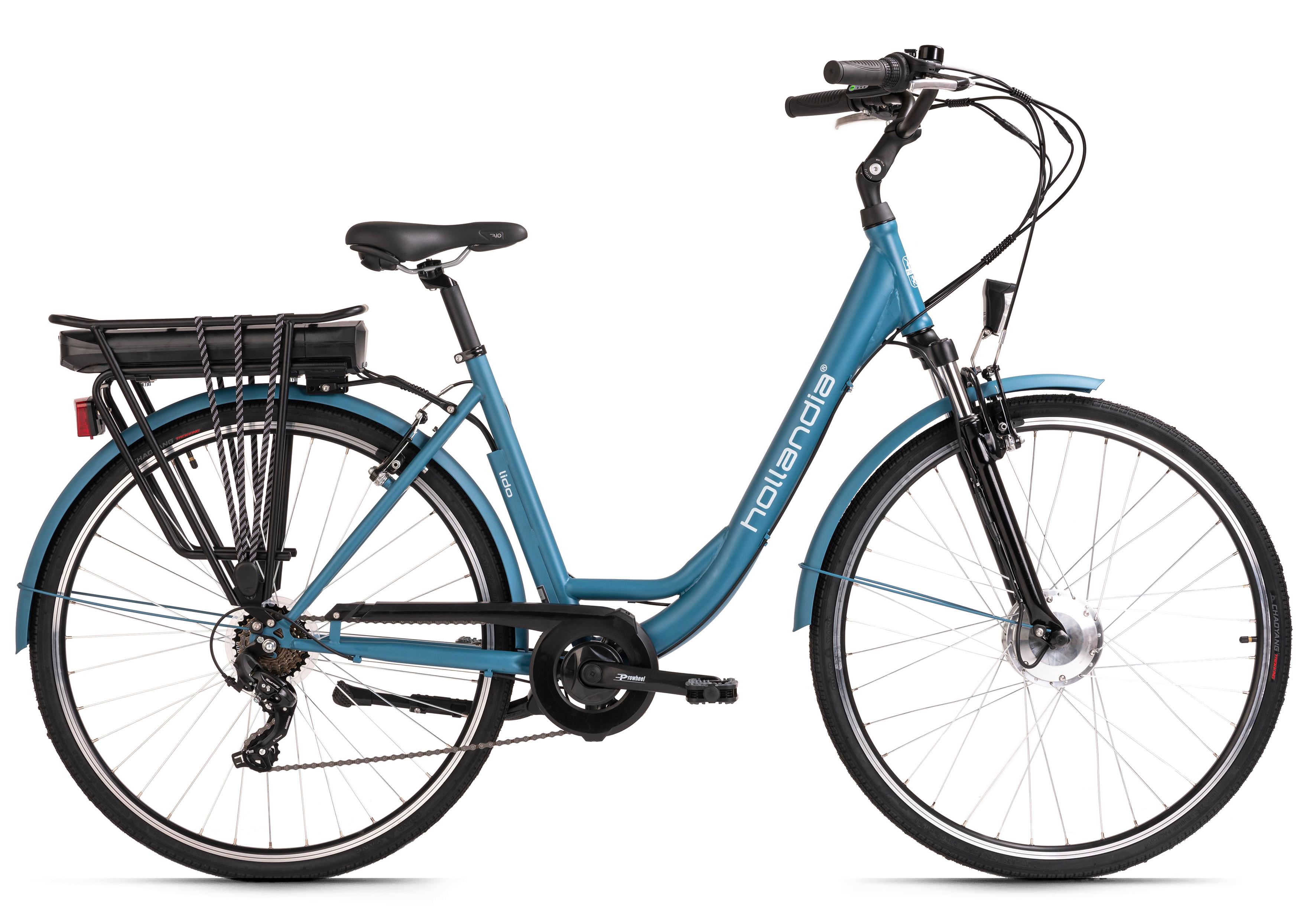 E-bike City Damen 154e 28 Zoll 120 Km - Blau, Basics, Metall (180/70/100cm)