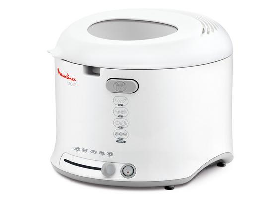 Fritteuse Af 1231 - Weiß, KONVENTIONELL, Kunststoff/Metall - Moulinex Fritteuse Af 1231 - Weiß, KONVENTIONELL, Kunststoff/Metall - Moulinex