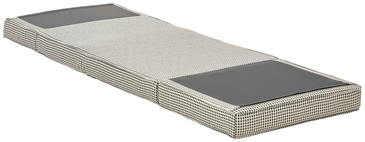 Schlafsessel Luc - Schwarz/Weiß, MODERN, Textil (74/61,5/80cm) - MID.YOU