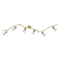 LED-Strahler 871010608 Levisto - Messingfarben, LIFESTYLE, Glas/Metall (180cm) - Trio Leuchten