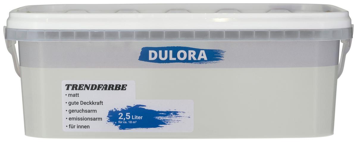 Wandfarbe Platin Matt 2,5 L Für 18 M2 Dispersionsfarbe - Seidengrau, Trend (28,6/10/20cm) - Dulora