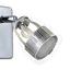 Spotleuchte Pecero - Chromfarben/Transparent, MODERN, Kunststoff/Metall (6cm) Spotleuchte Pecero - Chromfarben/Transparent, MODERN, Kunststoff/Metall (6cm)