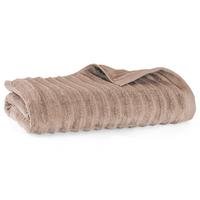 DUSCHTUCH Welle 70x140 cm Hellbraun - Basics (70/140/15cm)