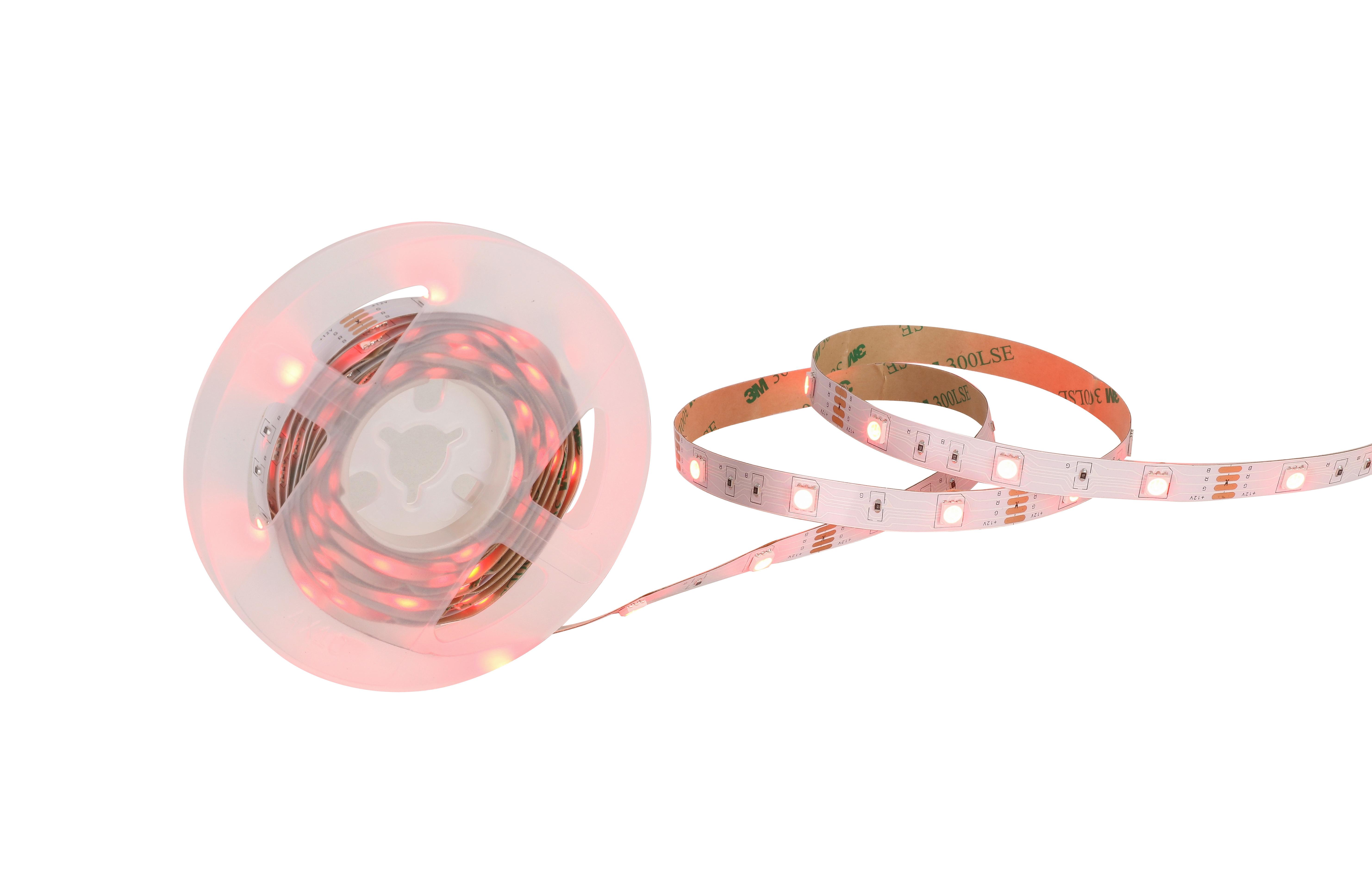 LED páska Jomin, 300 cm - bílá, plast (300cm) - Mömax