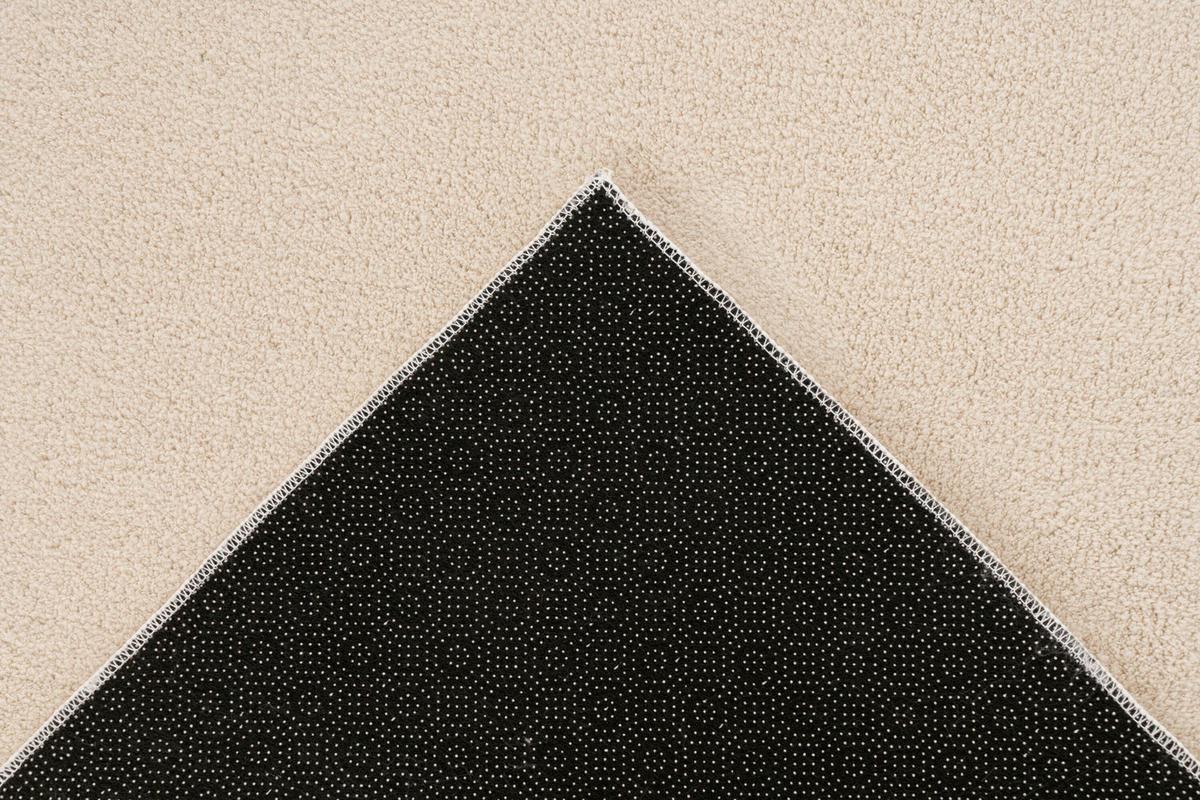 FLACHWEBETEPPICH Beige, Strapazierfähig - Beige, Basics, Textil (80/140cm) - Kayoom