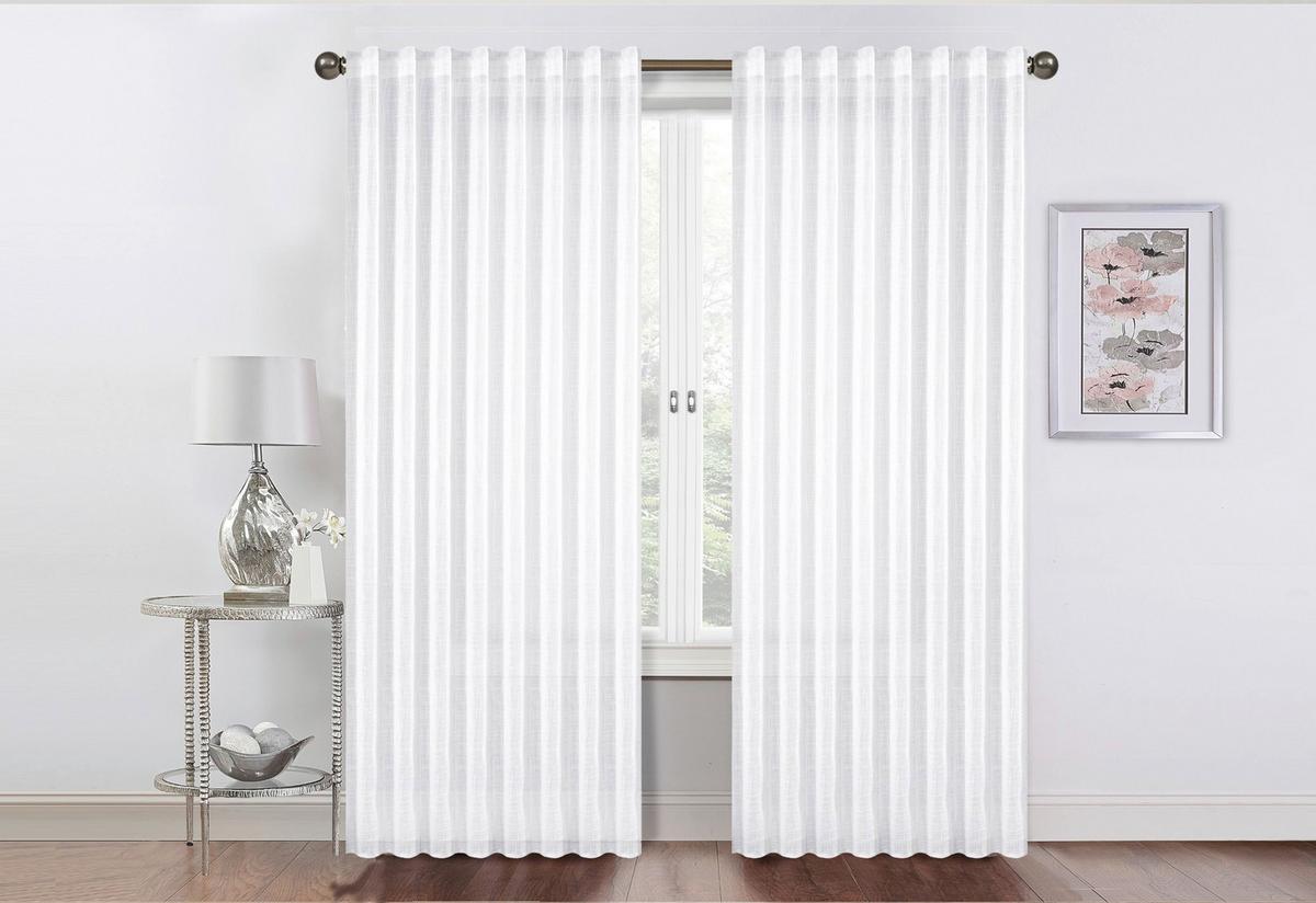 Készfüggöny Marion Kb. 135/245cm - fehér, Modern, textil (135/245cm) - Luca Bessoni
