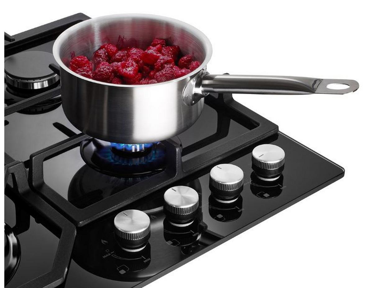 Plynová varná doska Concept PDV7460bc - čierna, Basics (60/11/51cm) - Concept