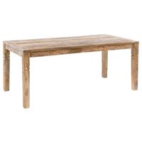 Esstisch Echtholz Lxb: 120x70 Cm Mangoholz Braun - Braun, MODERN, Holz (120/70/76cm) - MID.YOU