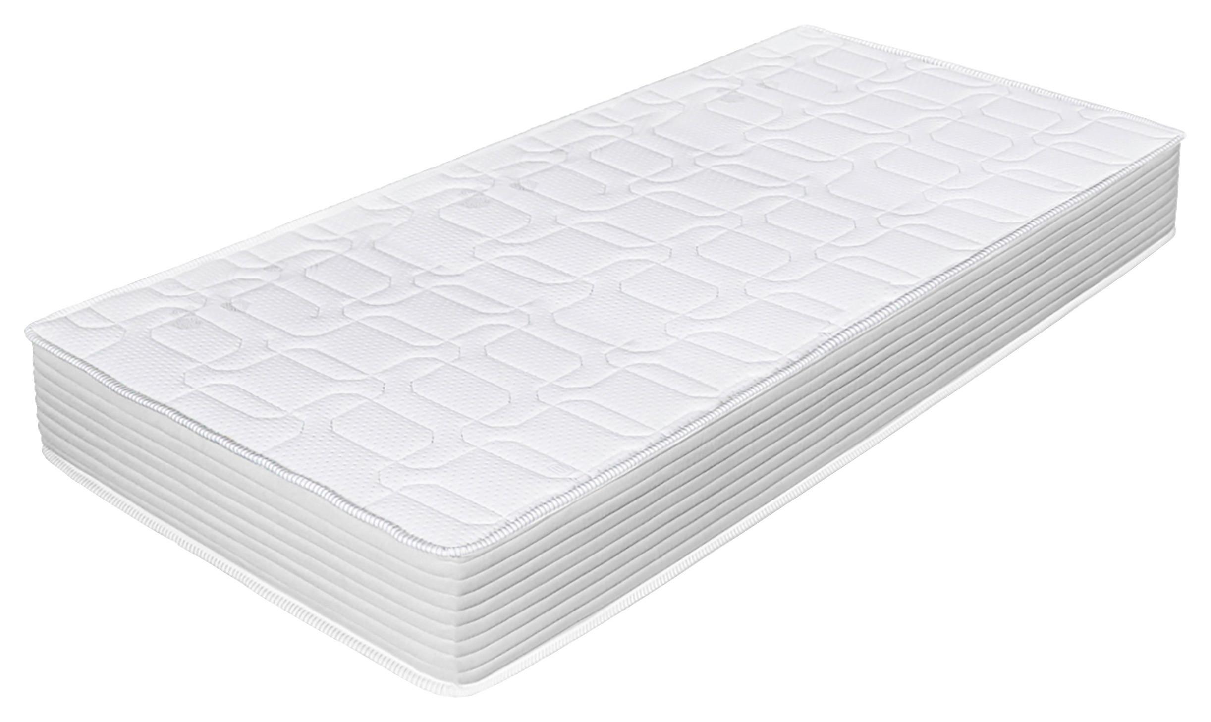 TITAN PREMIUM 25 90/200 cm, H3/H4, v. 25 cm - bílá, textil (90/200cm)