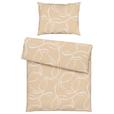 Bettwäsche Stones - Beige, MODERN, Textil - Luca Bessoni