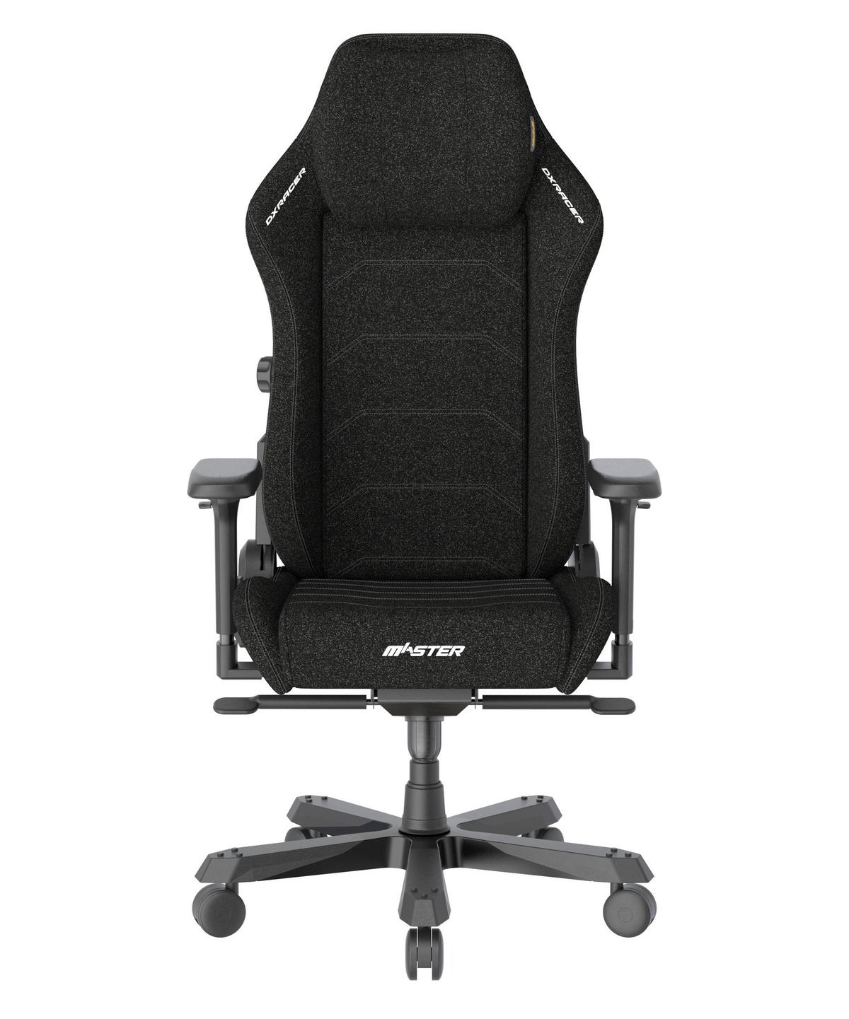 Gamingstuhl Master Schwarz B: 70cm - Schwarz, KONVENTIONELL, Textil/Metall (70/133/70cm) - Dxracer