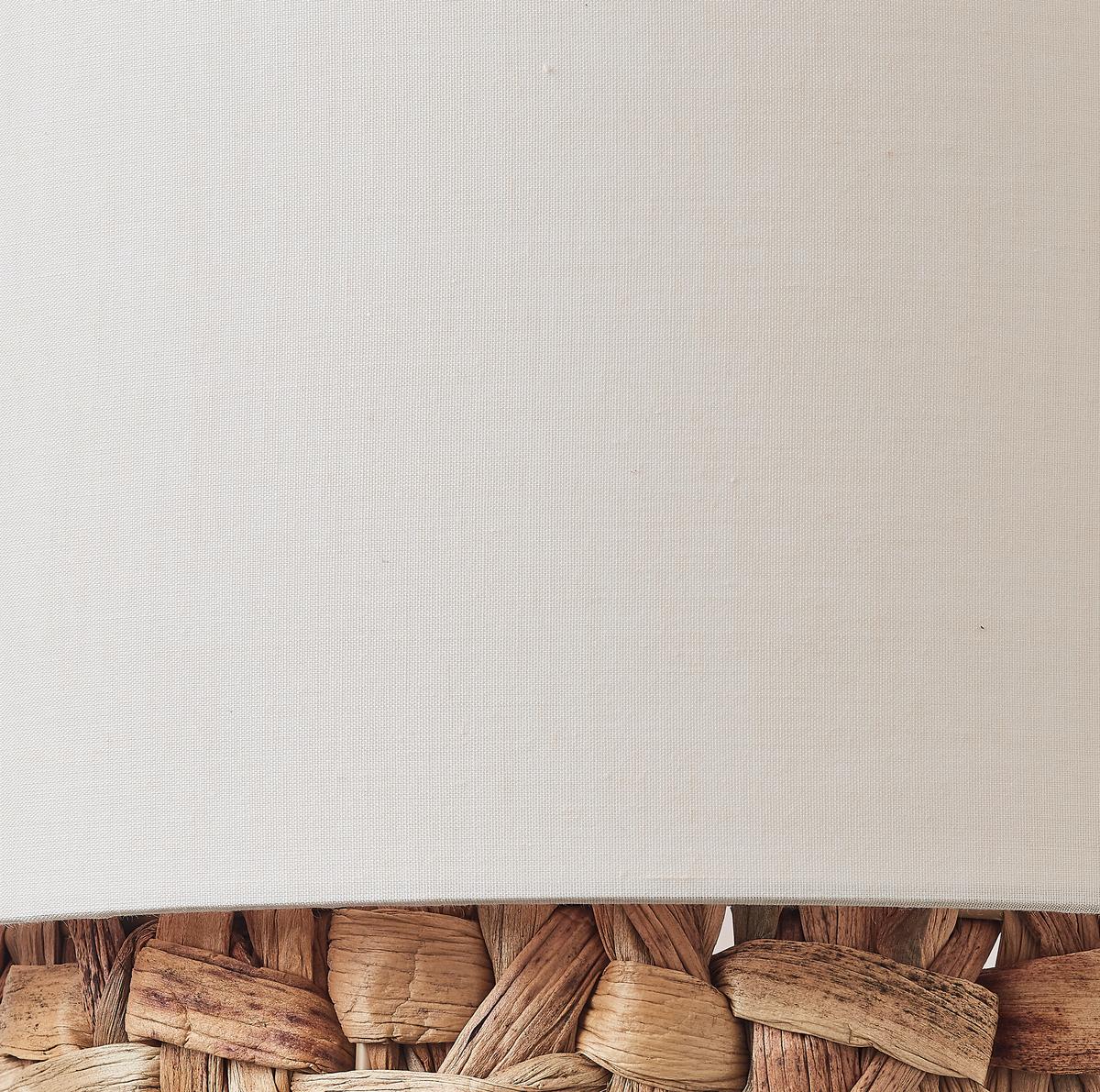 Hängeleuchte 99826/09 Waterlilly - Beige/Naturfarben, Natur, Naturmaterialien/Textil (35/140cm) - Brilliant