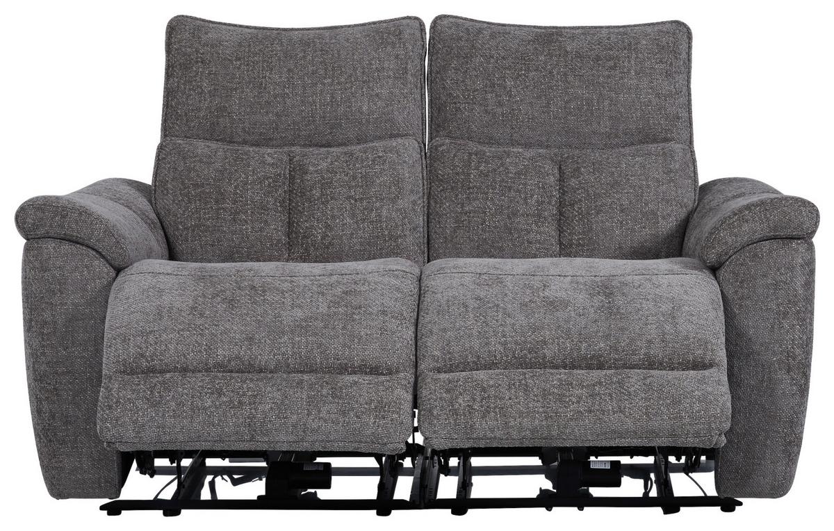 2-Sitzer-Sofa Tokio - Grau, MODERN, Holz/Textil (160/96,5/102cm)