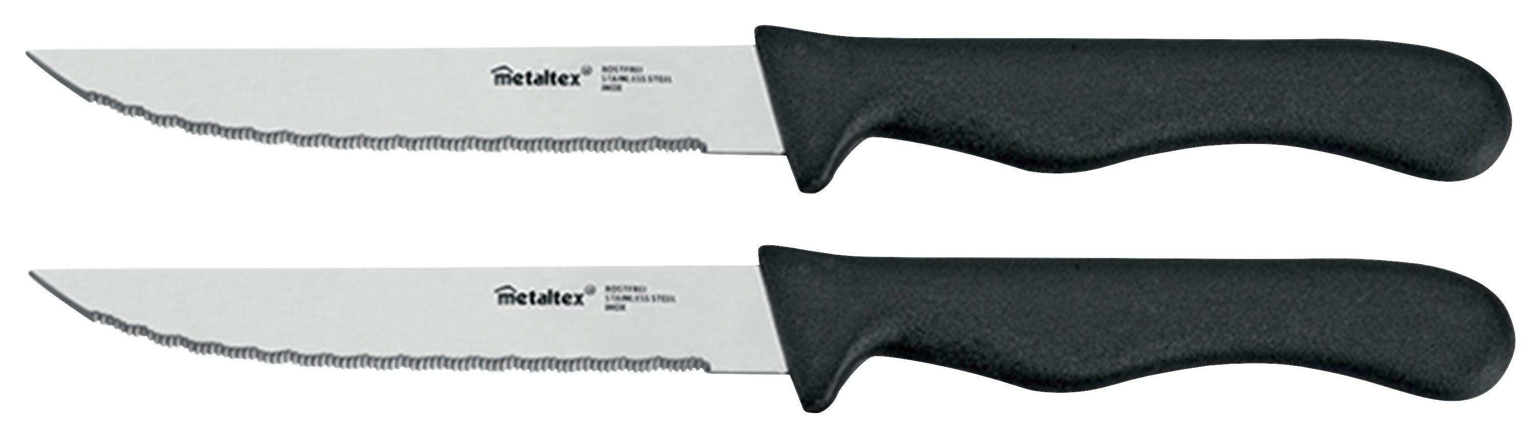 Steakvágó Késkészlet Basic Line - fém (6.8/25.2/1.6cm) - Metaltex