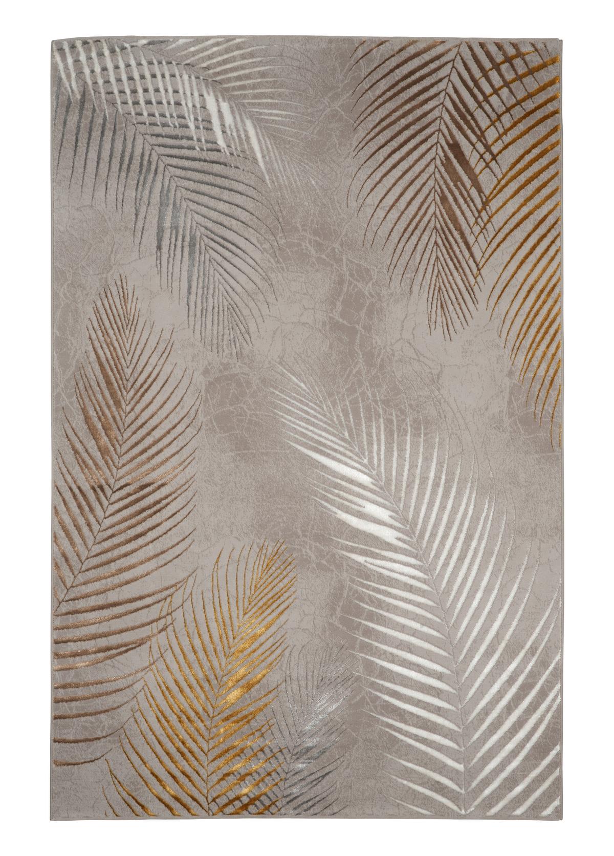 Webteppich Silberfarben Raymond 80x150 Cm Naturfaser - Silberfarben, Basics, Kunststoff (80/150cm) - James Wood