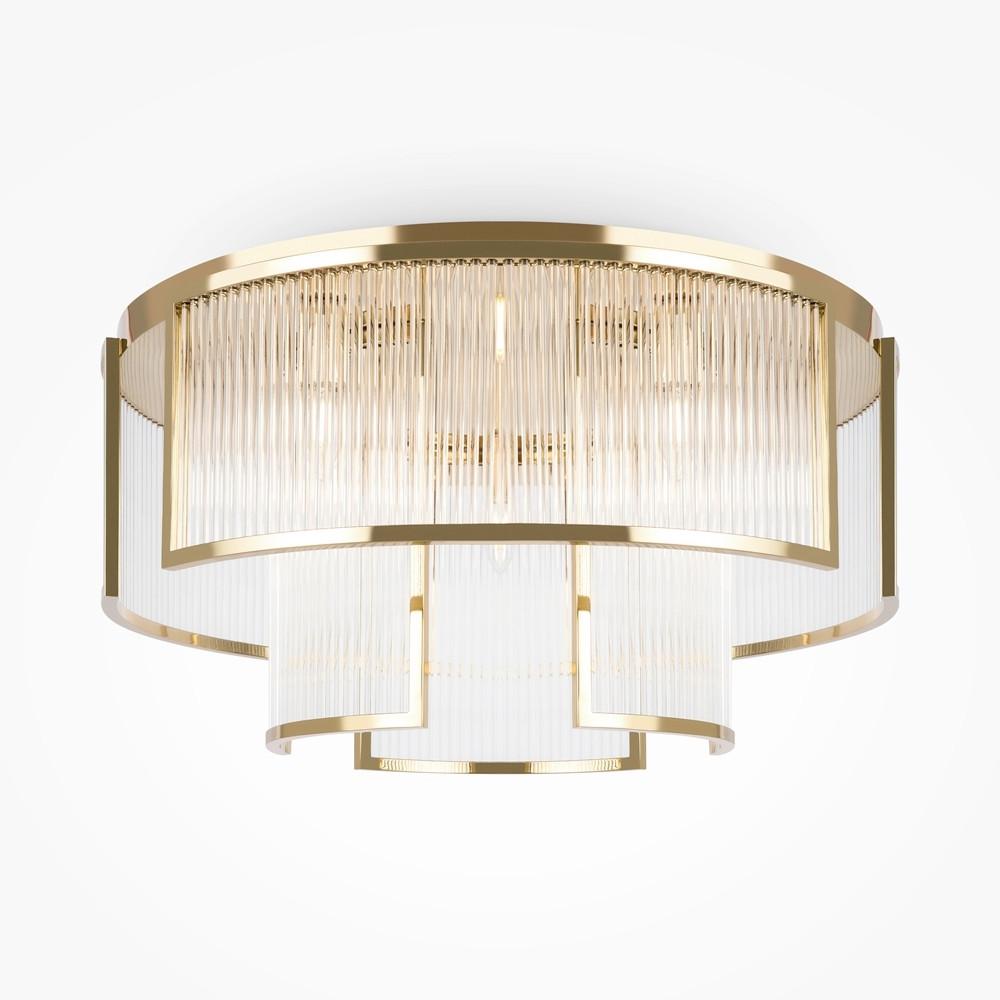 Deckenleuchte Frame - Goldfarben, MODERN, Metall (65/33cm) - MAYTONI