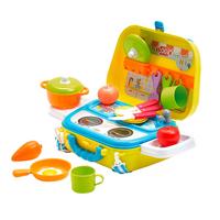 Kinderspielset Im Koffer Ab 3 Jahren, Versch. Modelle - Blau/Gelb, Basics, Kunststoff (25/19/10cm)