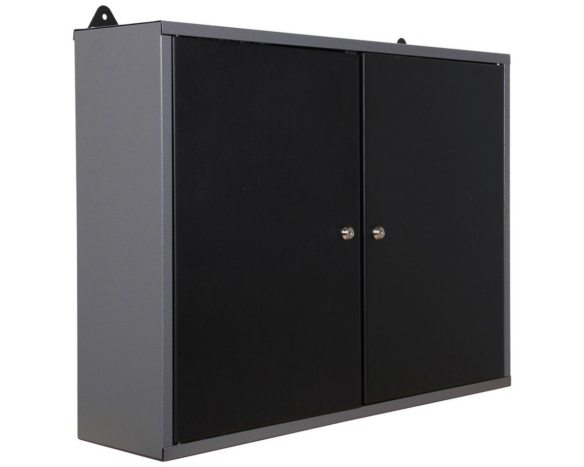Werkzeugschrank Stahl Anthrazit/Grau B: 80 cm - Anthrazit/Grau, Basics, Metall (80/60/20cm)