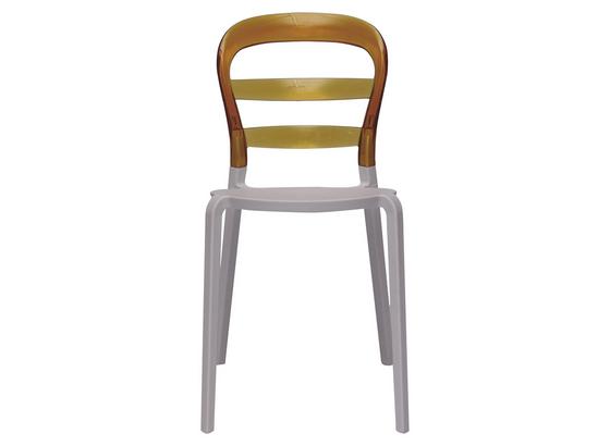 Stolička Lina Žltá - žltá/biela, Design, plast (45/85/50cm) Stolička Lina Žltá - žltá/biela, Design, plast (45/85/50cm)