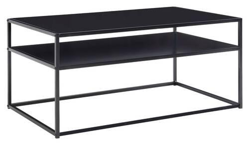 Konferenčný stolík čierny š: 100cm - čierna, Modern, kov (100/60/45cm) - MID.YOU