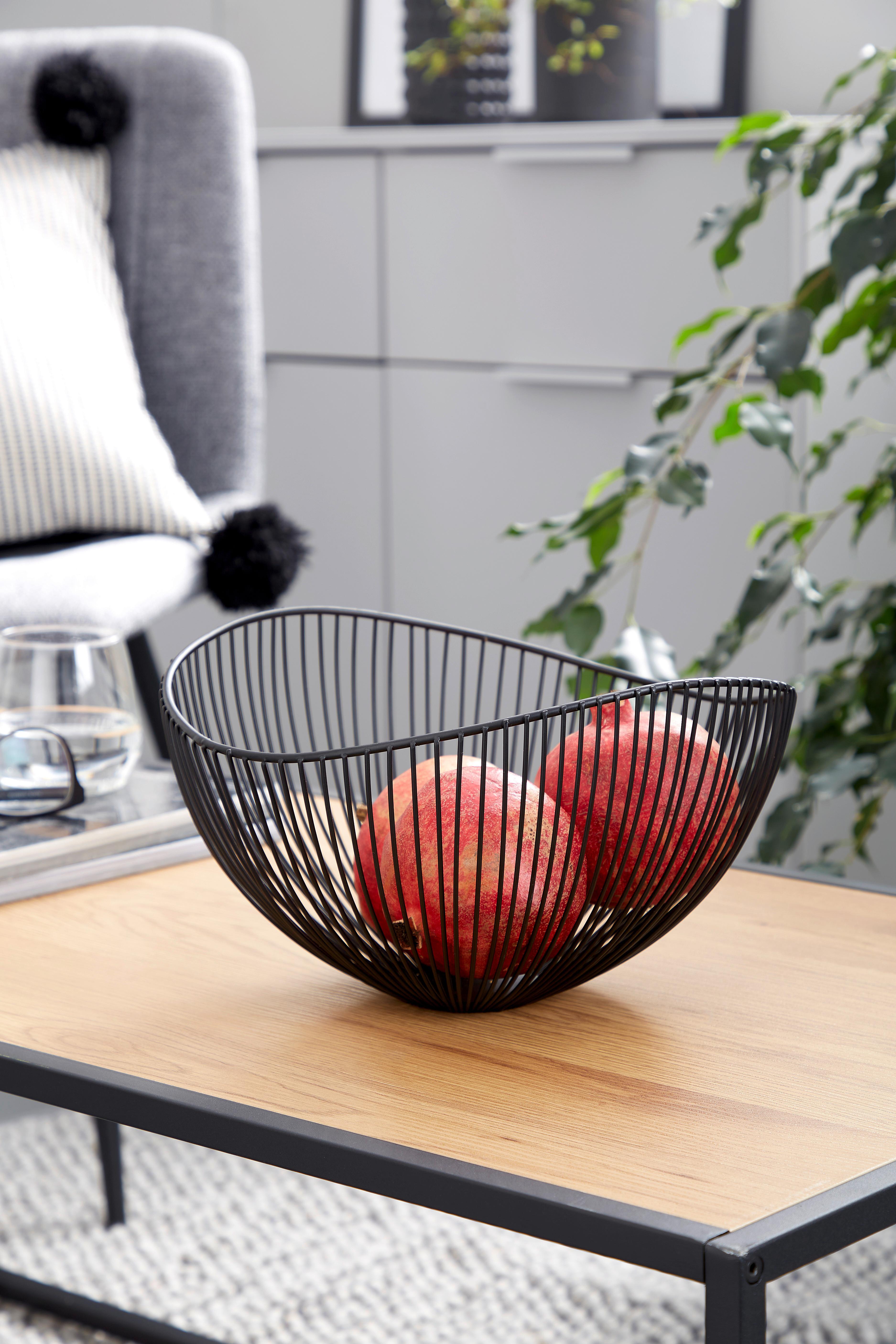 Obstkorb Aus Eisen Gerda 28x28x16 Cm - MODERN (28/28/16cm) - Luca Bessoni