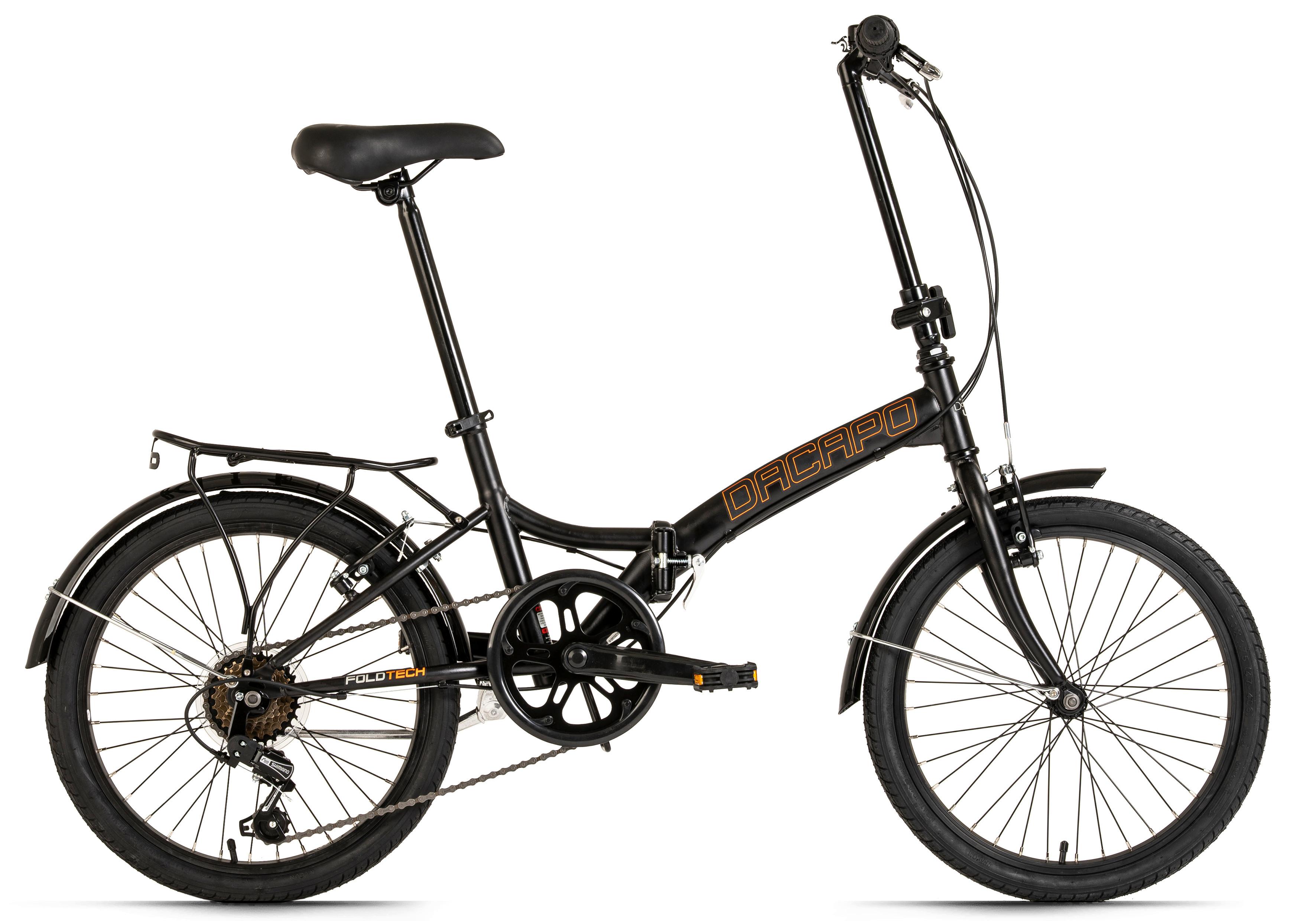 CITYBIKE 406C FALTRAD - Schwarz, LIFESTYLE, Metall (25/140/60cm)