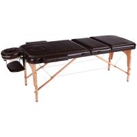 Massageliege Wooden Braun Buche mit Gesichtspolster - Braun, MODERN, Holz/Holzwerkstoff (185/70/62-85cm) - Ondega