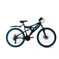 WYLD Mountainbike Fully Bliss schwarz/Blau 26'' - Schwarz, MODERN, Metall (25/140/60cm)