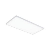 LED-Paneel L: 59,5 cm dimmbar - Weiß, Design, Metall (59,5/29,5/5cm) - Paulmann